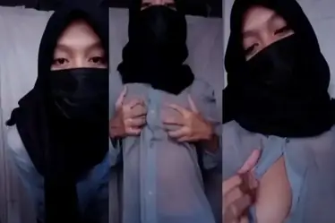 Ukhti Nina Asanti Hijab Colmek Lumer WOT Mantap poster